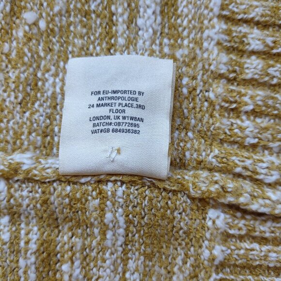 Anthropologie Abigail Boho Long Cardigan Patch Pockets Cabincore Praire Small - Picture 11 of 11